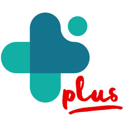 accessible medicine logo plus