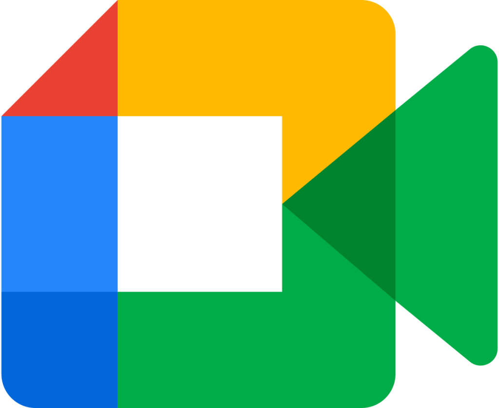 Logo de la aplicación Google Meet