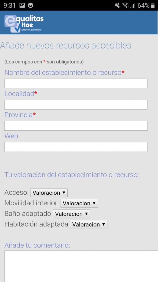 Example Register a New Accessible Place