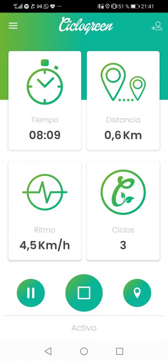Tour statistics are displayed with larger icons.