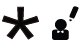Icono que representa la tecla situada en la esquina inferior izquierda del teclado según se mira la parte delantera del teléfono