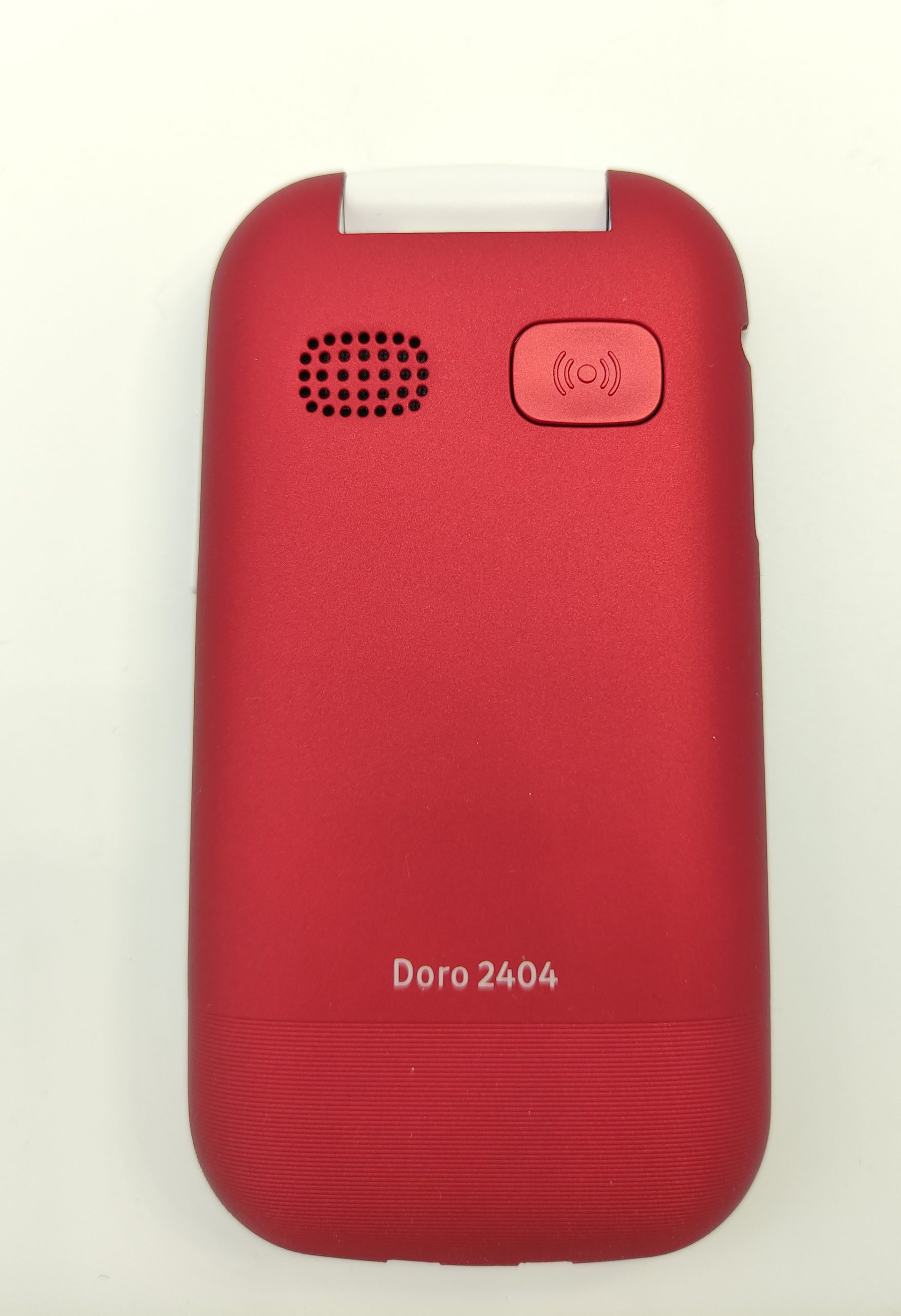 Doro 2404 Rouge - téléphone senior à clapet - Auriseo