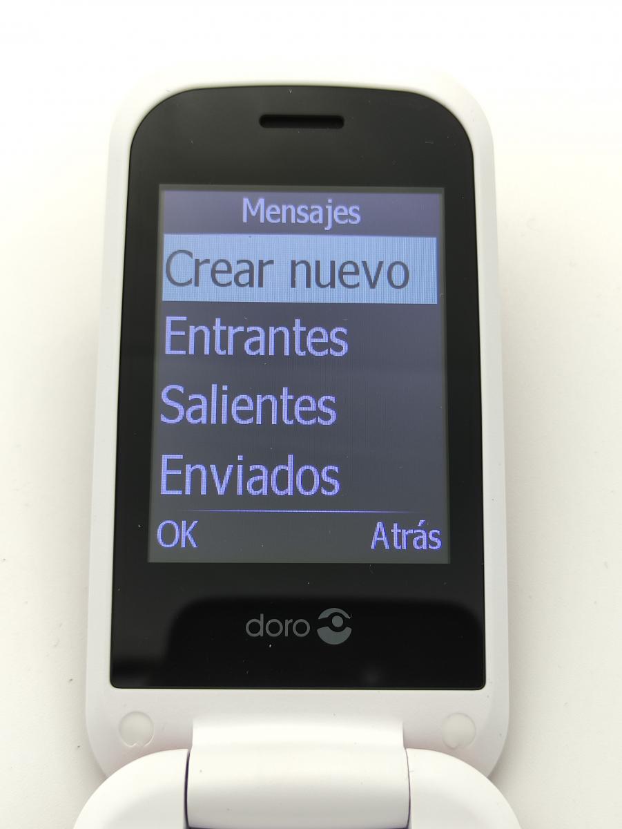 Image showing the message box menu.