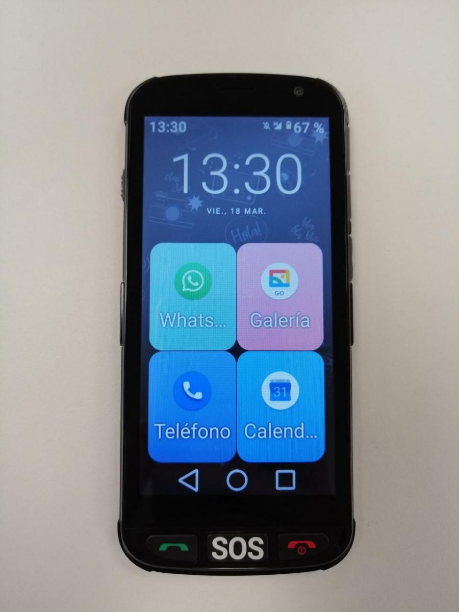 Image showing the front of the phone