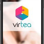 screen with virtea logo