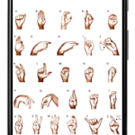 Image of dictionary in American sign language