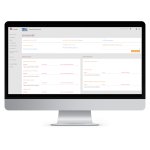 B-Resol Dashboard for centers: The person in charge views a click received and fills in the identification, characteristics and actions sections.