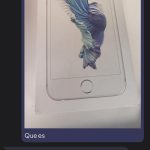 Pagina de detección de imágenes, se le pasa una foto de un iphone y responde que es capaz de percibir de la foto