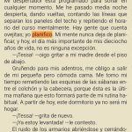 En la parte superior se encuentra el dialogo de texto para introducir lo que se quiera buscar. En la parte central se encuentra el texto del libro y la palabra a buscar subrayada de naranja