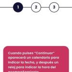 Pagina del primer paso a seguir para pedir citas, en la parte central se encuentra un cuadro de texto que indica que debes pulsar comenzar. Y en la parte inferior se encuentran dos botones de anterior ( a la izquierda) y continuar ( a la derecha)