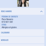 Example of contacts