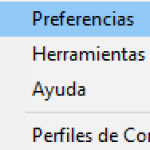 captura de pantalla después de seleccionar preferencias, podemos ver más detalles. Configuración, diccionarios de voz, pronunciación de signos de puntuación y símbolos y gestos de entrada