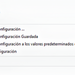 Al hacer clic en el logo de NVDA , tenemos una gran variedad de opciones para elegir: preferencias, herramientas, ayuda, perfiles de configuración, volver a la configuración guardada, restablecer la configuración a los valores predeterminados de fábrica, guardar configuración, donar y salir.