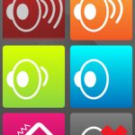 Imagen del menú ajustes de sonido de la aplicación Help Launcher donde se podrá seleccionar uno de los seis modos de sonido