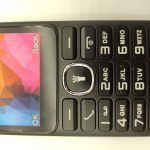 Image of the view near the buttons of the Wiko F200